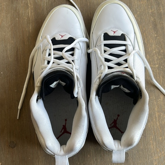 Nike Mens Air Jordan RPM White/Black-Varsity basketball-shoes Men size 10 - Picture 5 of 15